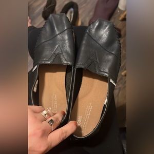 Toms leather shoes
